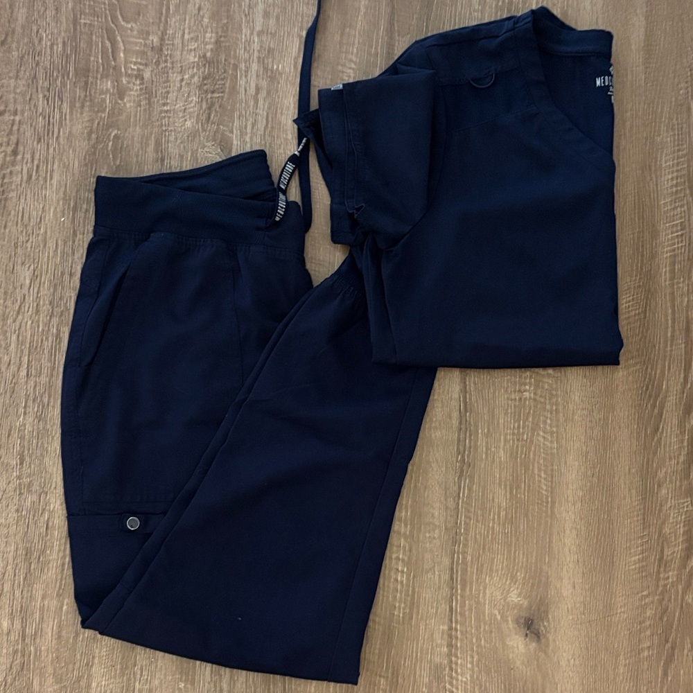Med Couture Dark Blue Women's Jogger Pants